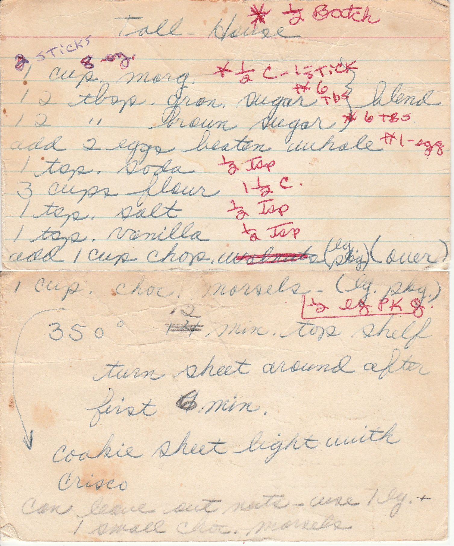 toll house recipe.  the text is contained in this blog post.
